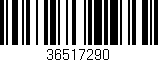 Código de barras (EAN, GTIN, SKU, ISBN): '36517290'