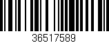 Código de barras (EAN, GTIN, SKU, ISBN): '36517589'