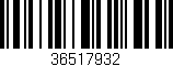 Código de barras (EAN, GTIN, SKU, ISBN): '36517932'