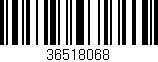 Código de barras (EAN, GTIN, SKU, ISBN): '36518068'