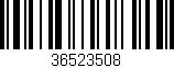 Código de barras (EAN, GTIN, SKU, ISBN): '36523508'