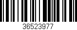 Código de barras (EAN, GTIN, SKU, ISBN): '36523977'