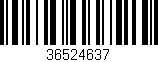 Código de barras (EAN, GTIN, SKU, ISBN): '36524637'