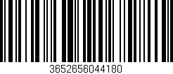 Código de barras (EAN, GTIN, SKU, ISBN): '3652656044180'