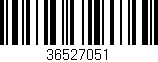 Código de barras (EAN, GTIN, SKU, ISBN): '36527051'