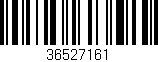 Código de barras (EAN, GTIN, SKU, ISBN): '36527161'