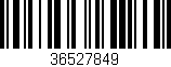 Código de barras (EAN, GTIN, SKU, ISBN): '36527849'