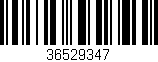 Código de barras (EAN, GTIN, SKU, ISBN): '36529347'