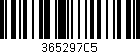 Código de barras (EAN, GTIN, SKU, ISBN): '36529705'