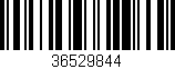 Código de barras (EAN, GTIN, SKU, ISBN): '36529844'