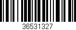 Código de barras (EAN, GTIN, SKU, ISBN): '36531327'