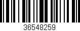 Código de barras (EAN, GTIN, SKU, ISBN): '36548259'