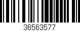 Código de barras (EAN, GTIN, SKU, ISBN): '36563577'