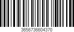 Código de barras (EAN, GTIN, SKU, ISBN): '3656736604370'