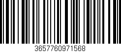 Código de barras (EAN, GTIN, SKU, ISBN): '3657760971568'