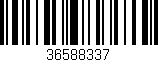 Código de barras (EAN, GTIN, SKU, ISBN): '36588337'