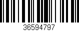 Código de barras (EAN, GTIN, SKU, ISBN): '36594797'