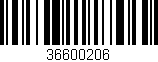 Código de barras (EAN, GTIN, SKU, ISBN): '36600206'
