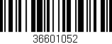Código de barras (EAN, GTIN, SKU, ISBN): '36601052'
