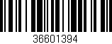 Código de barras (EAN, GTIN, SKU, ISBN): '36601394'