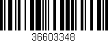 Código de barras (EAN, GTIN, SKU, ISBN): '36603348'