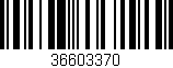 Código de barras (EAN, GTIN, SKU, ISBN): '36603370'