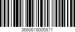 Código de barras (EAN, GTIN, SKU, ISBN): '3660619005871'