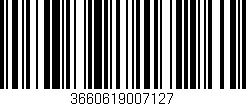 Código de barras (EAN, GTIN, SKU, ISBN): '3660619007127'