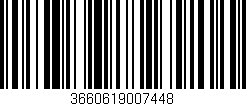 Código de barras (EAN, GTIN, SKU, ISBN): '3660619007448'
