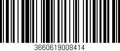 Código de barras (EAN, GTIN, SKU, ISBN): '3660619008414'