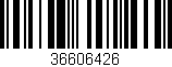 Código de barras (EAN, GTIN, SKU, ISBN): '36606426'