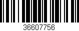 Código de barras (EAN, GTIN, SKU, ISBN): '36607756'