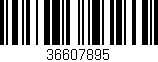 Código de barras (EAN, GTIN, SKU, ISBN): '36607895'