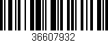 Código de barras (EAN, GTIN, SKU, ISBN): '36607932'