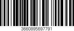 Código de barras (EAN, GTIN, SKU, ISBN): '3660895697791'
