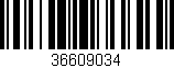 Código de barras (EAN, GTIN, SKU, ISBN): '36609034'