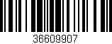 Código de barras (EAN, GTIN, SKU, ISBN): '36609907'