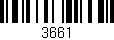 Código de barras (EAN, GTIN, SKU, ISBN): '3661'