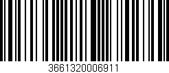 Código de barras (EAN, GTIN, SKU, ISBN): '3661320006911'
