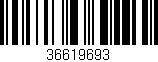 Código de barras (EAN, GTIN, SKU, ISBN): '36619693'