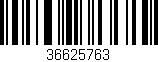 Código de barras (EAN, GTIN, SKU, ISBN): '36625763'