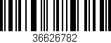 Código de barras (EAN, GTIN, SKU, ISBN): '36626782'