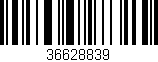 Código de barras (EAN, GTIN, SKU, ISBN): '36628839'