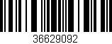 Código de barras (EAN, GTIN, SKU, ISBN): '36629092'
