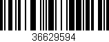 Código de barras (EAN, GTIN, SKU, ISBN): '36629594'