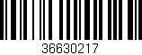 Código de barras (EAN, GTIN, SKU, ISBN): '36630217'