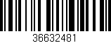 Código de barras (EAN, GTIN, SKU, ISBN): '36632481'
