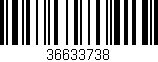 Código de barras (EAN, GTIN, SKU, ISBN): '36633738'