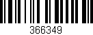 Código de barras (EAN, GTIN, SKU, ISBN): '366349'