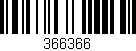 Código de barras (EAN, GTIN, SKU, ISBN): '366366'